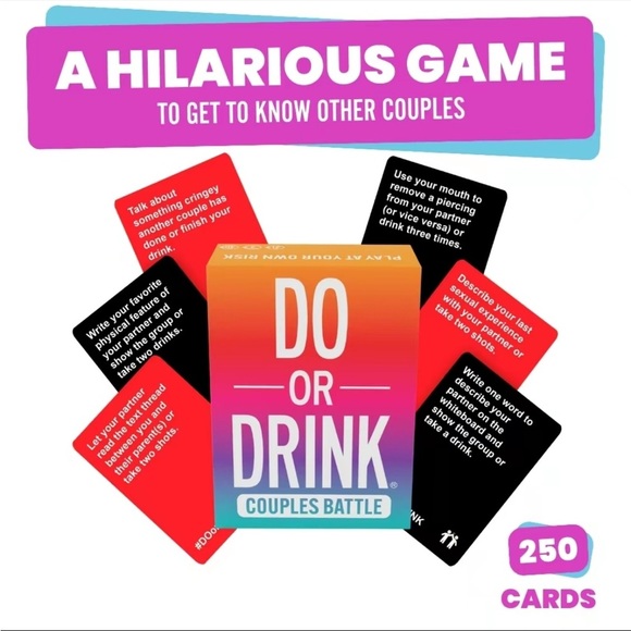 Couples Battle by Do Or Drink Party Card Game, Adult games- NIB - Picture 5 of 7
